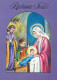 Jungfrau Maria Madonna Jesuskind Religion Vintage Ansichtskarte Postkarte CPSM #PBQ012.DE - Vergine Maria E Madonne