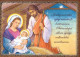 Jungfrau Maria Madonna Jesuskind Weihnachten Religion Vintage Ansichtskarte Postkarte CPSM #PBP691.DE - Maagd Maria En Madonnas