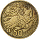 Monaco, Rainier III, 50 Francs, 1950, Paris, Cupro-Aluminium, TTB+ - 1922-1949 Louis II.