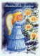ENGEL WEIHNACHTSFERIEN Feiern & Feste Vintage Ansichtskarte Postkarte CPSM #PAH709.DE - Angeli