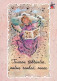 ENGEL WEIHNACHTSFERIEN Feiern & Feste Vintage Ansichtskarte Postkarte CPSM #PAH403.DE - Angels