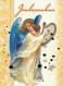 ENGEL WEIHNACHTSFERIEN Feiern & Feste Vintage Ansichtskarte Postkarte CPSM #PAH270.DE - Angels