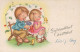 BAMBINO BAMBINO Scena S Paesaggios Vintage Cartolina CPSMPF #PKG741.IT - Scene & Paesaggi