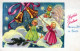 ANGELO Natale Vintage Cartolina CPA #PKE130.IT - Angels