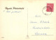 PASQUA POLLO UOVO Vintage Cartolina CPSM #PBO745.IT - Easter
