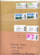 Delcampe - Lot 61 Lettre Flamme   ( Type à Voir) Sur Timbre En Ligne Theme à Voir - Druckbare Briefmarken (Montimbrenligne)