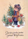 Buon Anno Natale BAMBINO Vintage Cartolina CPSM #PAW818.IT - New Year