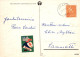 Buon Anno Natale Vintage Cartolina CPSM #PAV708.IT - Anno Nuovo
