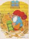 Buon Anno Natale GNOME Vintage Cartolina CPSM #PAU426.IT - New Year