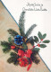 Buon Anno Natale Vintage Cartolina CPSM #PAT403.IT - Nieuwjaar