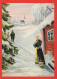 Buon Anno Natale Vintage Cartolina CPSM #PAT215.IT - Nieuwjaar