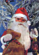 BABBO NATALE Natale Vintage Cartolina CPSM #PAK029.IT - Santa Claus
