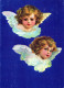 ANGELO Buon Anno Natale Vintage Cartolina CPSM #PAH961.IT - Angels