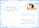 ANGELO Buon Anno Natale Vintage Cartolina CPSM #PAH335.IT - Angeli