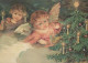 ANGELO Buon Anno Natale Vintage Cartolina CPSM #PAH209.IT - Angeli