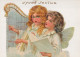 ANGELO Buon Anno Natale Vintage Cartolina CPSM #PAH590.IT - Angels