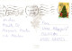 ANGELO Buon Anno Natale LENTICULAR 3D Vintage Cartolina CPSM #PAZ042.IT - Engel