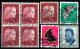 Switzerland / Helvetia / Schweiz / Suisse 1953 ⁕ Pro Juventute Mi.588-590, 592 ⁕ 8v Used - Scan - Used Stamps