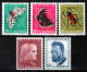 Switzerland / Helvetia / Schweiz / Suisse 1953 ⁕ Pro Juventute Mi.588-592 ⁕ 5v MH - Neufs