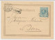 Briefkaart G. 11 Rotterdam - NR Spoorweg - Zwitserland 1876  - Ganzsachen