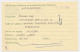 Verhuiskaart G. 26 Wageningen 1966 - Wijziging Straatnaam - Postal Stationery