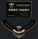 Etiquette Champagne Brut 1er Cru Deny-Dany  L Touchot  Cumieres  Marne 51 Avec Sa Collerette - Champagne