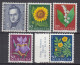 Switzerland / Helvetia / Schweiz / Suisse 1961 ⁕ Pro Juventute Mi.742-746 ⁕ 5v MNH - Neufs