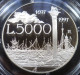 Italia - 5000 Lire 1997 - Giovan Antonio Canal Detto Il "Canaletto" - Gig# 473P - KM# 189 - 5 000 Lire