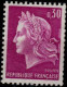 FRANCE - YT N° 1536b "MARIANNE De CHEFFER" Avec Numéro Rouge Au Verso. Neuf LUXE**. Bas Prix, à Saisir. - 1967-1970 Marianna Di Cheffer
