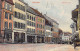 PAYERNE (VD) Grande Rue - Charcuterie Jomini-Doudin - Librairie - Horlogerie - Grand Bazar Français - Ed. H. Guggenheim - Payerne