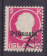 Iceland Dienstmarke 1922 Mi. 41 II, 2 Kr. King Frederik VIII. Overprinted Aufdruck 'Pjónusta' Ohne Punkt Hinter A, Used - Service