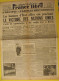 Sportive France Libre N° 391 Du Mercredi 9 Mai 1945. Victoire 8 Mai. Capitulation Allemande. De Gaulle Truman Jeanneney - Guerre 1939-45