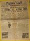 Sportive France Libre N° 391 Du Mercredi 9 Mai 1945. Victoire 8 Mai. Capitulation Allemande. De Gaulle Truman Jeanneney - Weltkrieg 1939-45