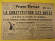 Franc-tireur N° 560 Du 20 Avril 1946. La Constitution Est Votées. Duclos Mollet Cot IVe République - Autres & Non Classés