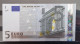 1 X 5€ Euro Trichet P013D1 X26149053665  - UNC - 5 Euro