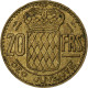 Monaco, Rainier III, 20 Francs, 1950, Paris, Cupro-Aluminium, TTB+ - 1922-1949 Louis II