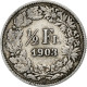 Suisse, 1/2 Franc, 1903, Bern, Argent, TTB, KM:23 - Autres & Non Classés