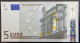 1 X 5€ Euro Trichet P017A2  X34968180008 - UNC - 5 Euro