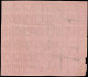 ESPAGNE / ESPAÑA - 1862 Ed.58F 4c FALSO POSTAL (Tipo 4) - Bloque De 48 Cancellados Con Rayas De Tinta Negra (c.1920€) - Oblitérés