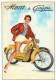 Moto  MONET ET GOYON  Motorcycle  6   (scan Recto-verso)MA1955Bis - Motos