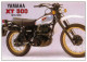Moto  YAMAHA  XT 500 De 1976 à 1986 Type 1U6  Motorcycle  25   (scan Recto-verso)MA1955Bis - Motos