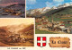 LA CLUSAZ En 1911 Vue Generale Avec La Chaine Des Aravis 23(scan Recto-verso) MA1989 - La Clusaz