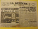 La Dépêche De Paris N° 203 Du 20 Octobre 1945. Herriot Léopold III Nuremberg De Gaulle Retour Déportés - Sonstige & Ohne Zuordnung