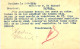 (L01) Entier Postal écrite De Rousselaere Vers Deynze - Postcards 1934-1951