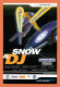 A685 / 419 Carte Pub SNOW Et DJ Salomon - Reclame