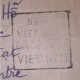 03K6 RARE - ANCIENNE LETTRE ENVELOPPE INDOCHINE 1945 CACHET VIET NAM VIETNAM A BAS LES OPPRESSEURS - Autres - Asie