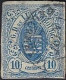 Luxembourg - Luxemburg -  Timbre   Armoiries   1859  10c.   °   Michel 6a - 1859-1880 Wapenschild