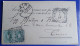 PORTO  EMPEDOCLE  1897 " ANDREA  CAMERA  Fu  SANTOLO " _ ORDINE INVIATO ALLA DITTA " MARTINI & ROSSI " Di TORINO - Publicités