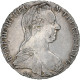 Autriche, Maria Theresa, Thaler, 1780, Vienne, Refrappe, Argent, TTB+ - Austria