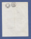 PAPIER TIMBRE VIERGE 2EME REPUBLIQUE - RHONE - AVIS NOTARIAL DES SOMMES A PAYER - 1848 - TIMBRE A L'EXTRAORDINAIRE - Briefe U. Dokumente